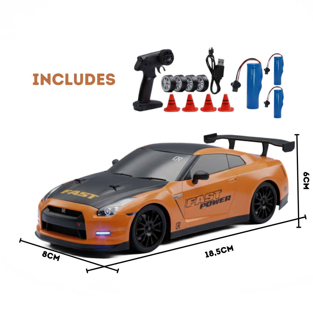 Nissan GTR - Drift Racing 1:24 RC Car