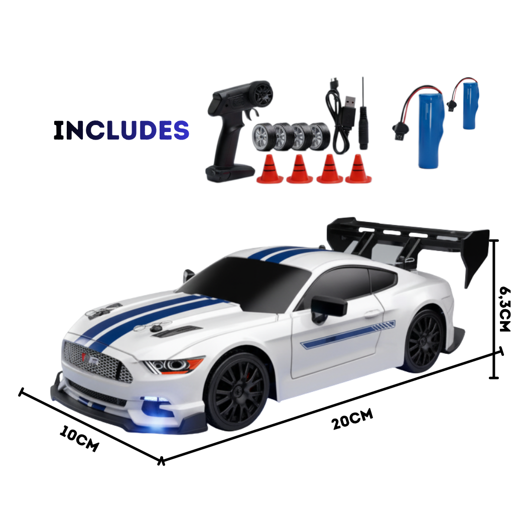 Ford Mustang - Drift Racing 1:24 RC Car
