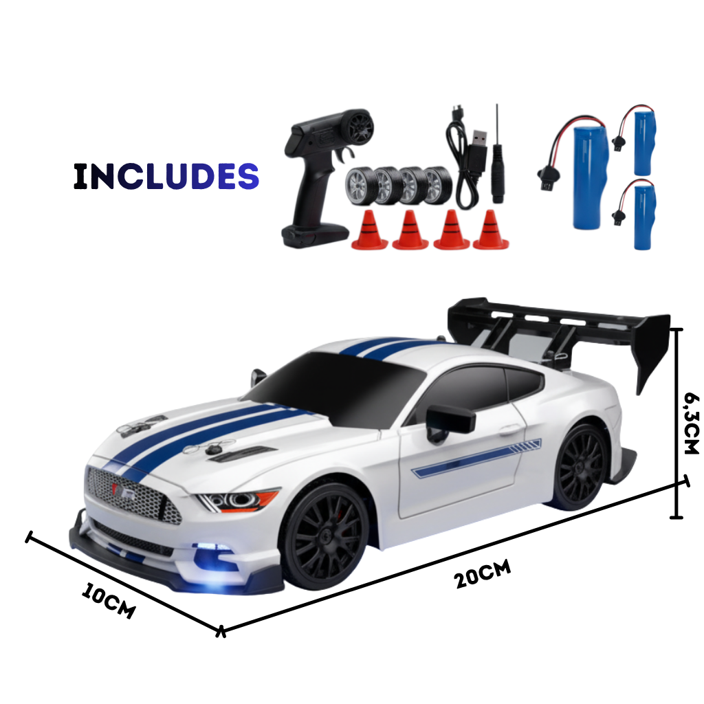 Ford Mustang - Drift Racing 1:24 RC Car
