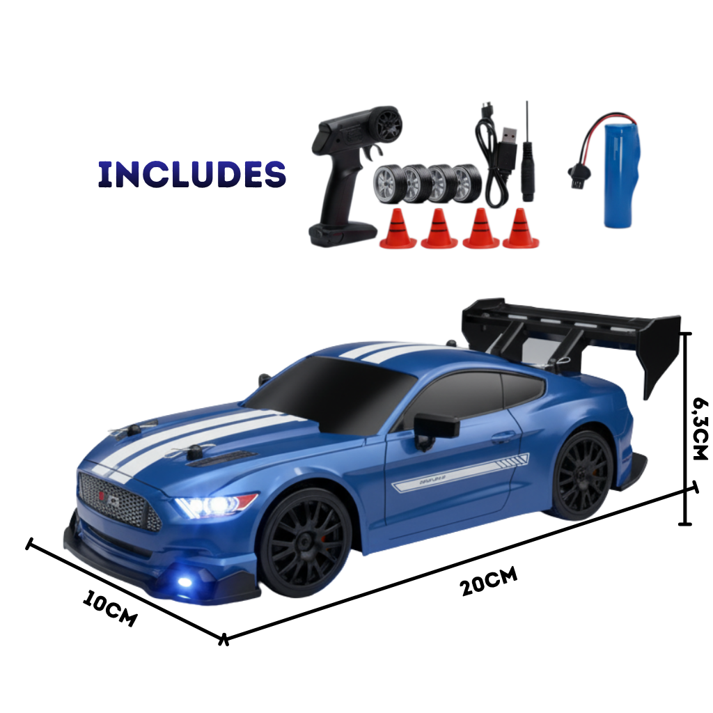 Ford Mustang - Drift Racing 1:24 RC Car