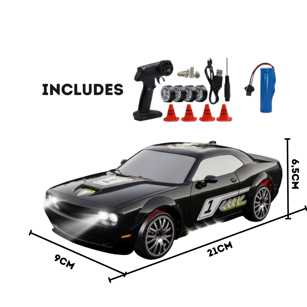 Dodge Challenger - Drift Racing 1:24 RC Car