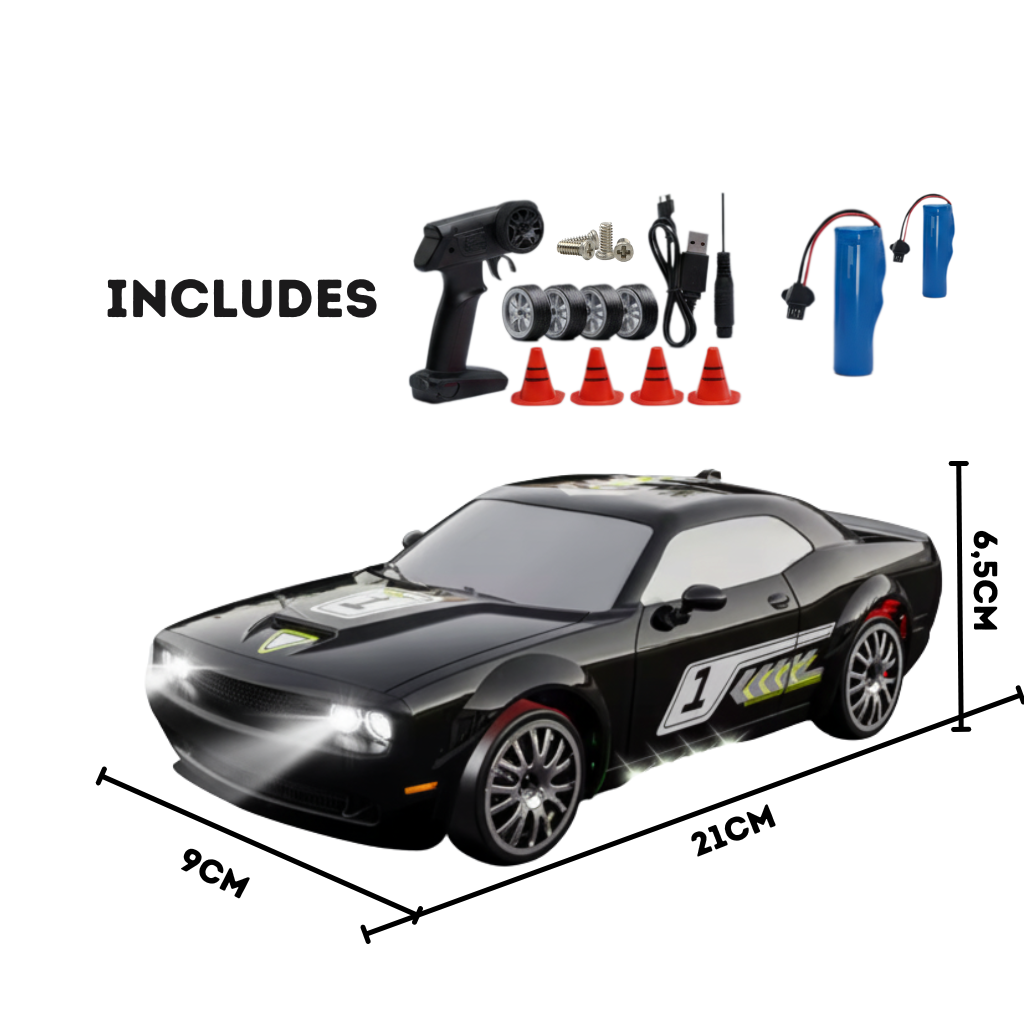 Dodge Challenger - Drift Racing 1:24 RC Car