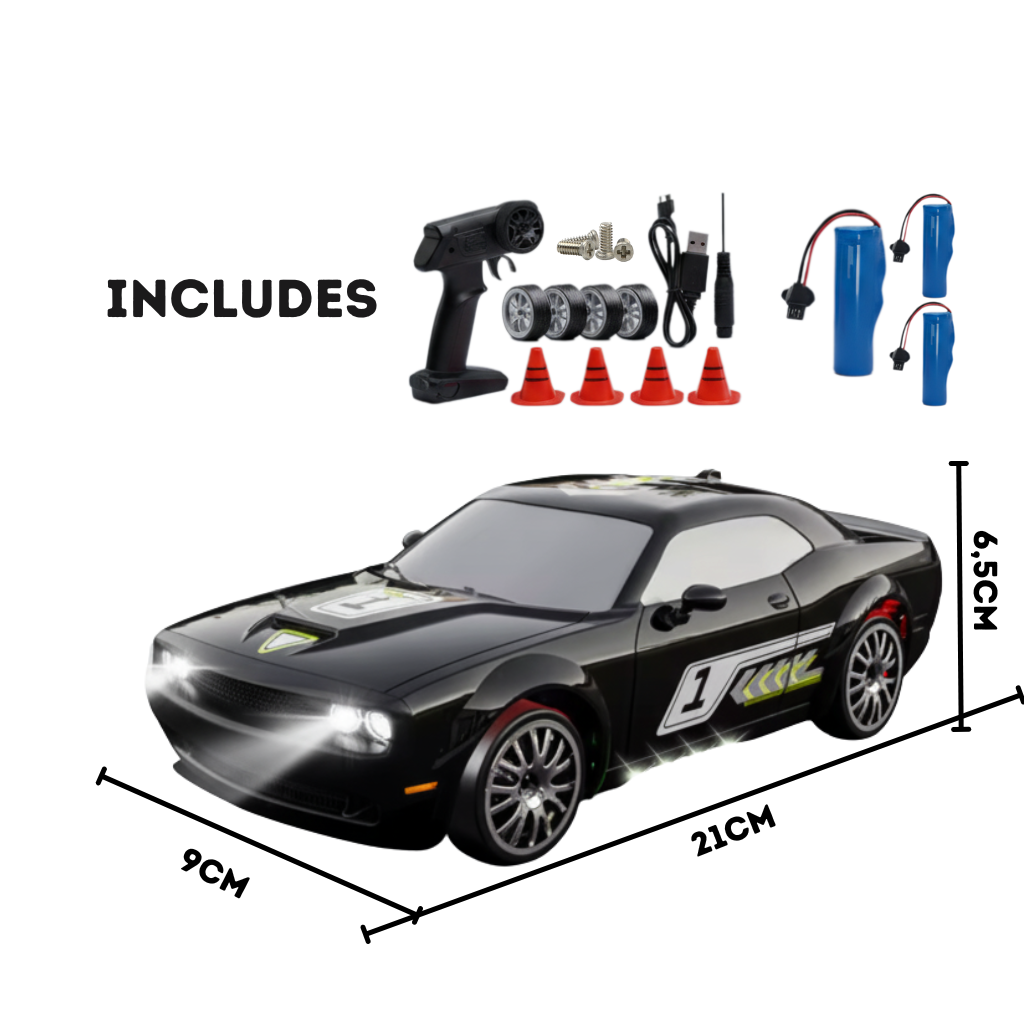 Dodge Challenger - Drift Racing 1:24 RC Car