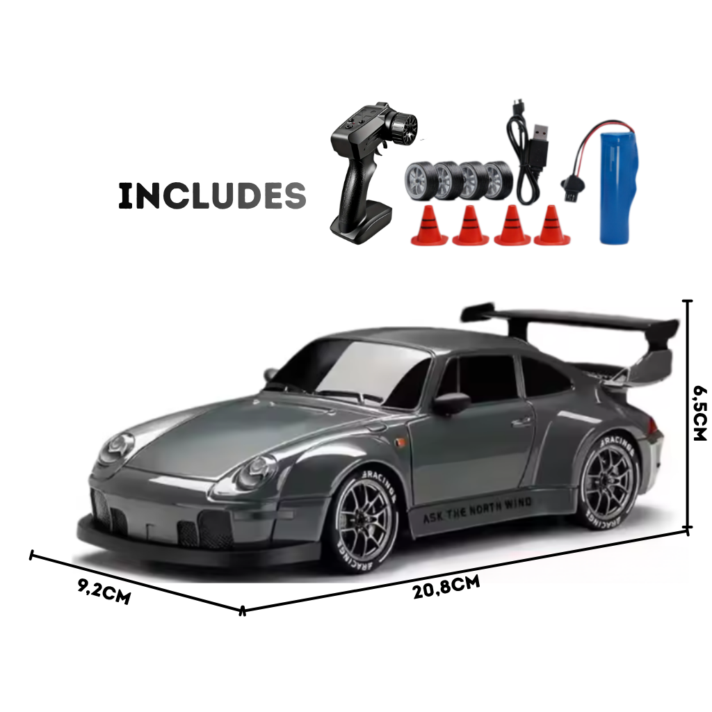 Porsche 911 Classic - Drift Racing 1:24 RC Car