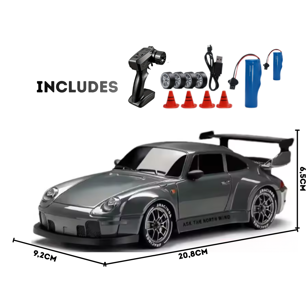 Porsche 911 Classic - Drift Racing 1:24 RC Car