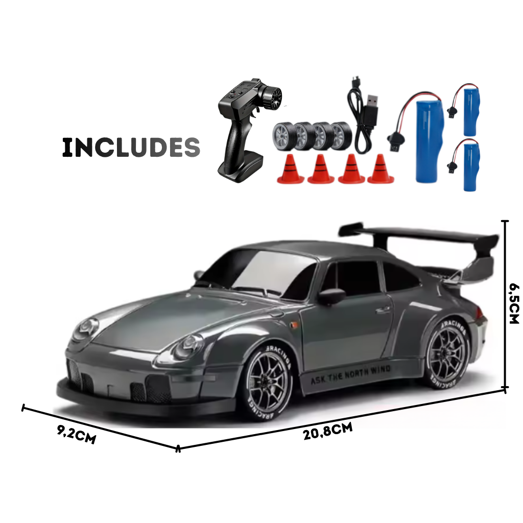 Porsche 911 Classic - Drift Racing 1:24 RC Car
